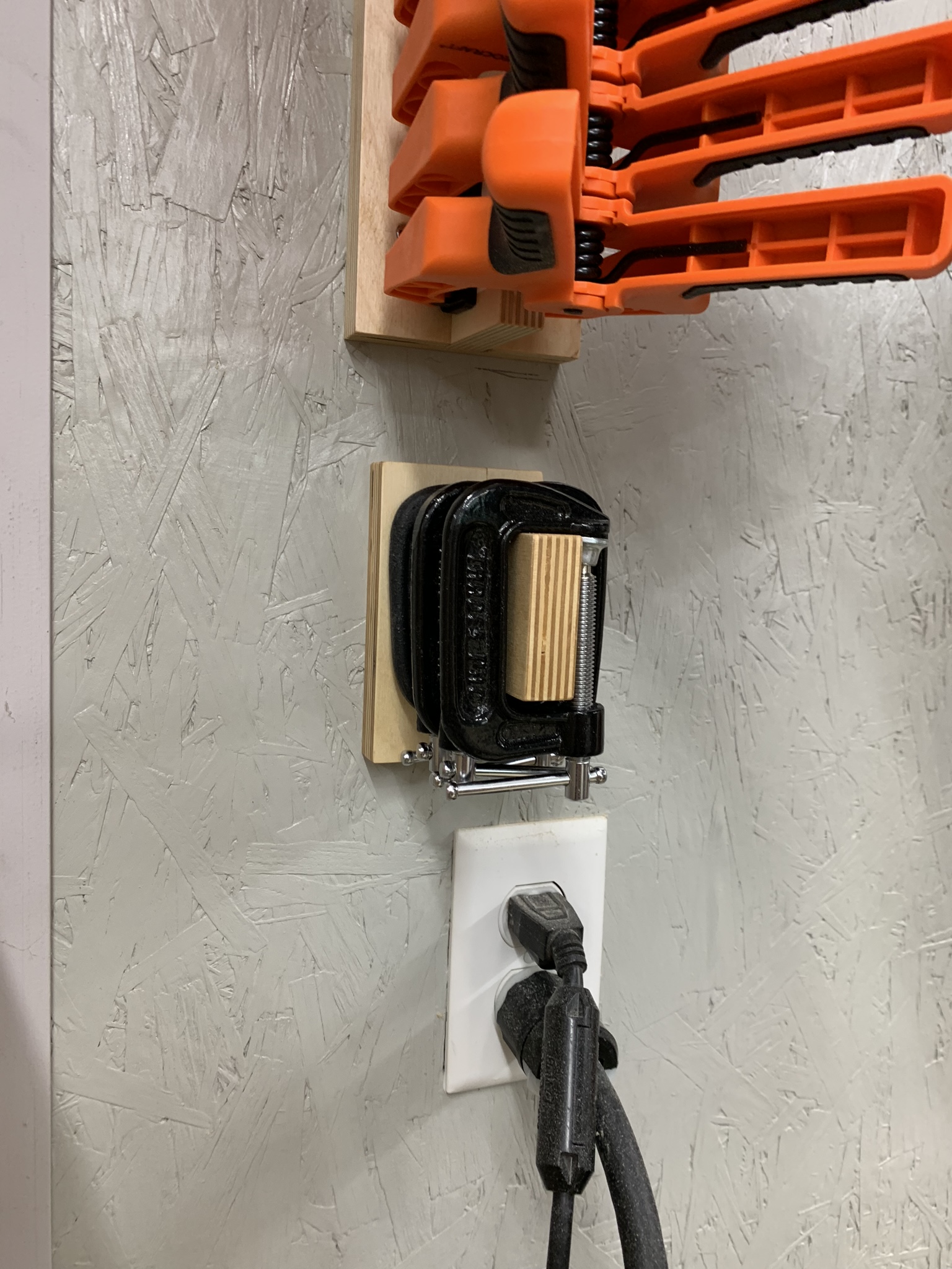 Spring Clamp Storage Almost Famous Dave